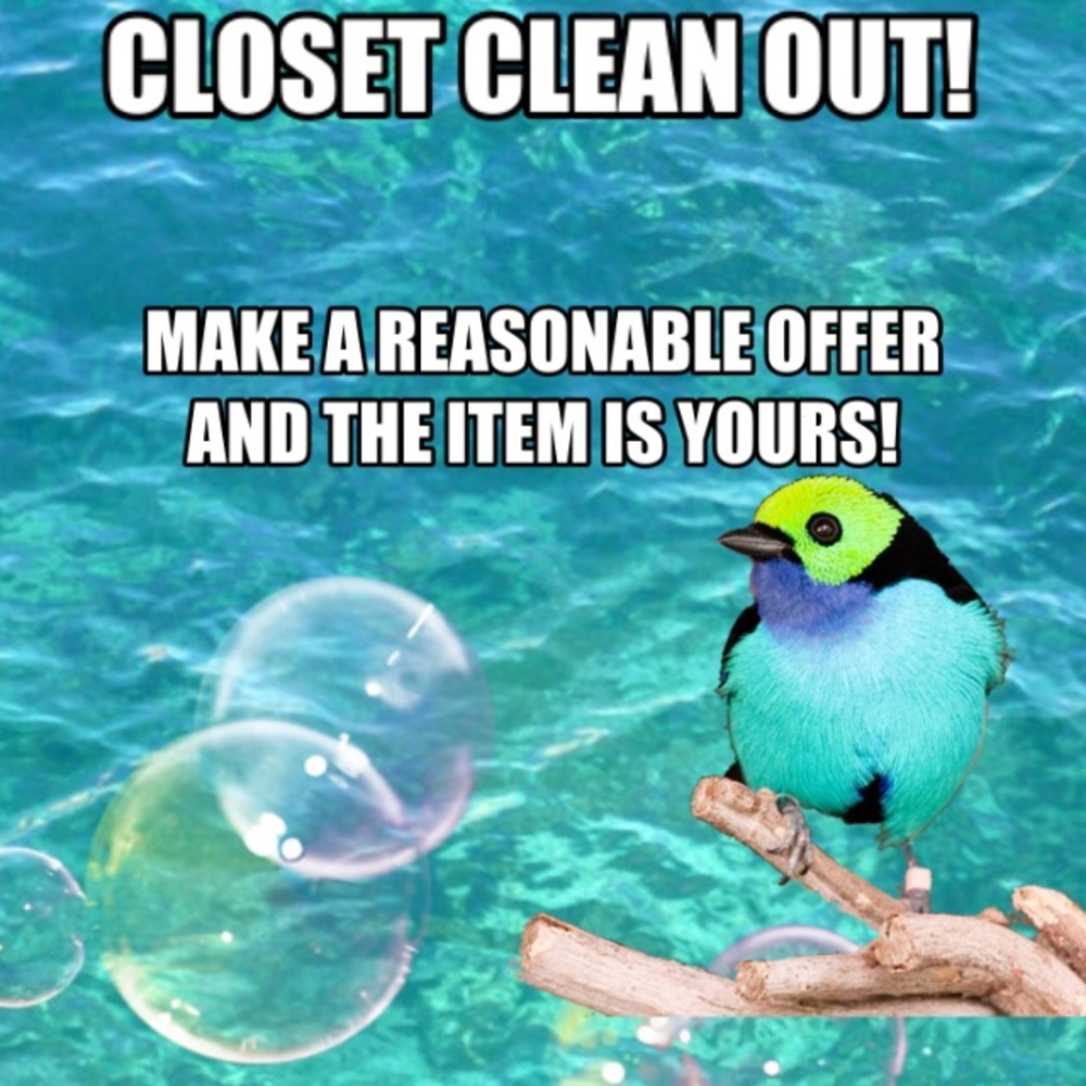 CLOSET CLEAN OUT!